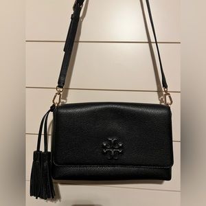 Tory Burch Thea Leather Clutch/Crossbody NWOT